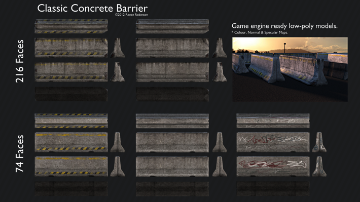 ConcreteBarrierModelSheet